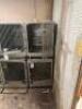 (2) - STAINLESS STEEL MODULAR KENNEL CAGE - 2