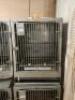 (2) - STAINLESS STEEL MODULAR KENNEL CAGE - 5