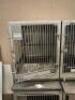 (2) - STAINLESS STEEL MODULAR KENNEL CAGE - 5
