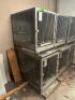 (2) - STAINLESS STEEL MODULAR KENNEL CAGE - 9