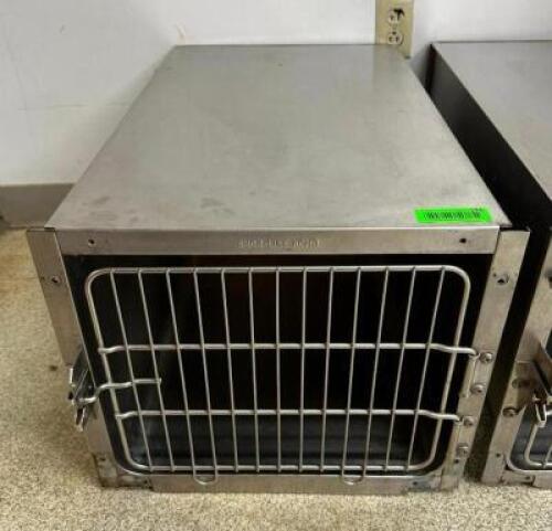 SHOR-LINE STAINLESS STEEL KENNEL