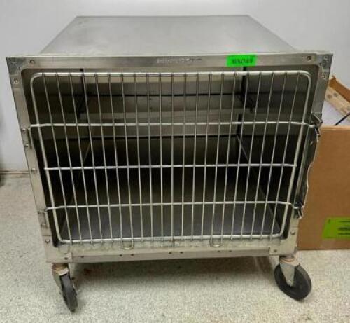 SHOR-LINE STAINLESS STEEL KENNEL