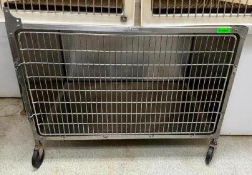 SHOR-LINE STAINLESS STEEL KENNEL
