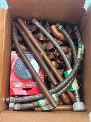 ASSORTED BRASS HARDWARE