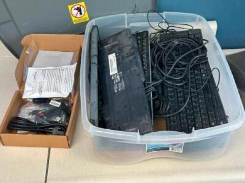 LARGE GROUP OF ASSORTED OFFICE AND COMPUTER EQUIPMENT
