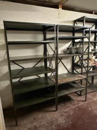 (2) - SHELVING UNITS