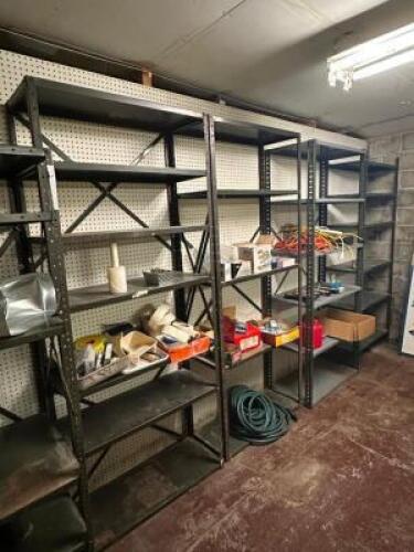 (4) - SHELVING UNITS