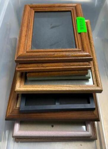 ASSORTED WOODEN FRAMES