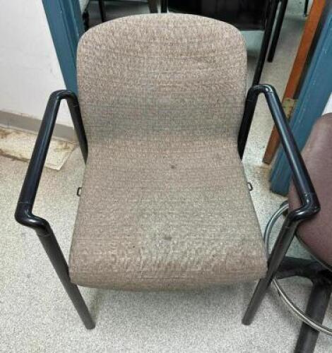 (4) STACK ARM CHAIRS