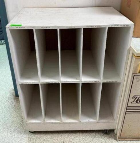 ROLLABOUT WOODEN CABINET