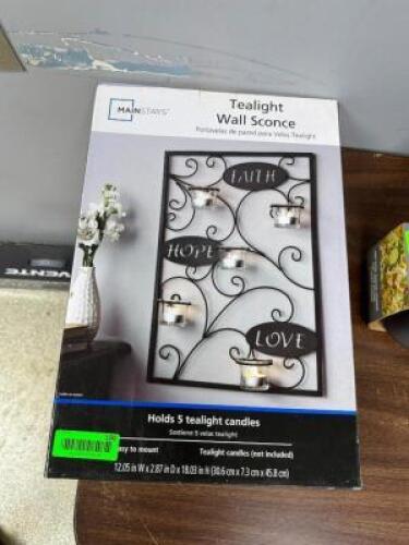 TEALIGHT WALL SCONCE