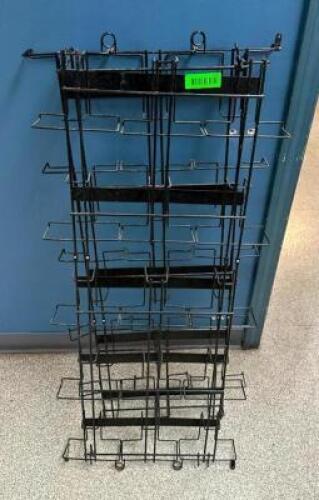 (2) WALL MOUNT DISPLAY RACKS