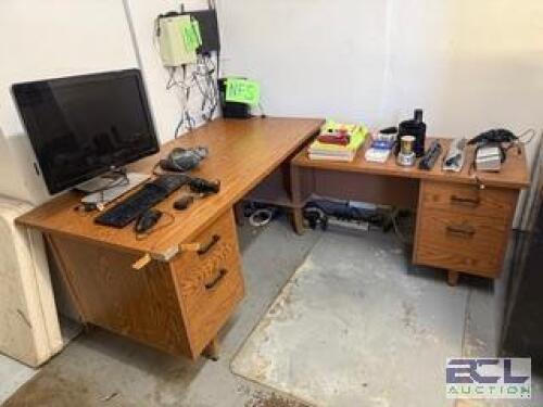 L SHAPED DESK