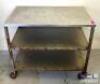 3-TIER STAINLESS CART