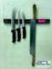 MAGNETIC KNIFE RACK WITH ASSORTED KNIVES