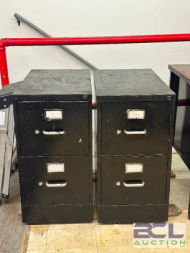 (2) - FILE CABINETS