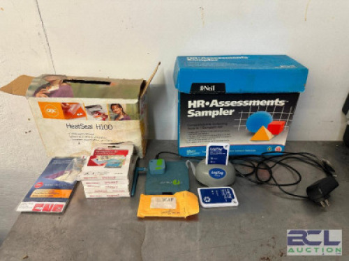 HEAT SEAL, TEMPERATURE DATA LOGGERS AND HR ASSESSMENT SAMPLER