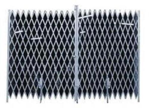 DESCRIPTION: (1) BI-PARTING FOLDING GATE BRAND/MODEL: ILLINOIS ENGINEERED PRODUCTS 01484872 SIZE: 6'H, 10' MAX WIDTH RETAIL$: $623.28 EA QTY: 1