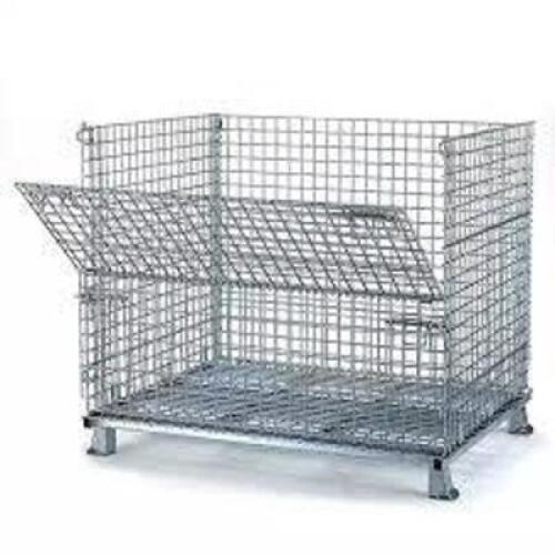 DESCRIPTION: (1) COLLAPSIBLE WIRE CAGE BRAND/MODEL: NASHVILLE #0078418M SIZE: 5 CU FT, 20 IN X 32 IN X 21 IN, 4-WAY ENTRY, STACKABLE RETAIL$: $153.20