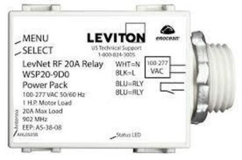 DESCRIPTION: (6) RELAY POWER BANK BRAND/MODEL: LEVITON #WSP20-9D0 INFORMATION: 20A, WHITE RETAIL$: $116.79 EA QTY: 6