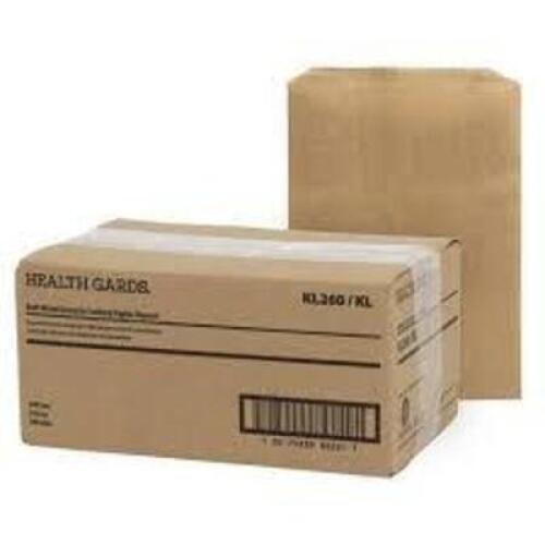DESCRIPTION: (2) BOXES OF (500) PAPER LINERS FOR SANITARY NAPKIN DISPOSAL BRAND/MODEL: HOSPECO #6802W INFORMATION: BROWN WAXED PAPER RETAIL$: $42.08 E