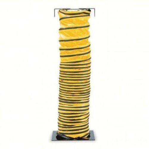 DESCRIPTION: (1) BLOWER DUCTINGBRAND/MODEL: ALLEGRO #3PAL3INFORMATION: VINYL POLYESTER, BLACK/YELLOWSIZE: 8" X 15'RETAIL$: $219.89 EAQTY: 1