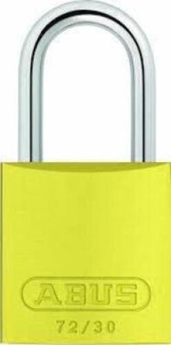 DESCRIPTION: (2) BOXES OF (6) CUSTOM LOCKS BRAND/MODEL: ABUS #47295677 INFORMATION: YELLOW QTY: 2