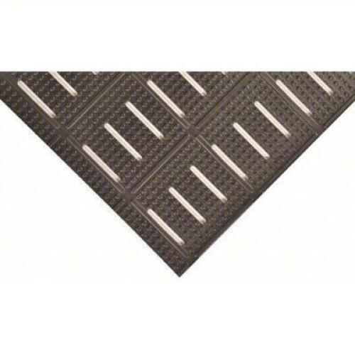 DESCRIPTION: (2) ANTI FATIGUE MAT BRAND/MODEL: CONDOR #3LLZ8 INFORMATION: BLACK, RUBBER, NITRILE, RAISED NUBS SIZE: 24" X 3' RETAIL$: $91.06 EA QTY: 2