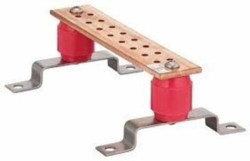DESCRIPTION: (1) GROUNDING BUSBAR BRAND/MODEL: HUBBELL #22LU64 INFORMATION: COPPER SIZE: 10" L RETAIL$: $192.75 EA QTY: 1