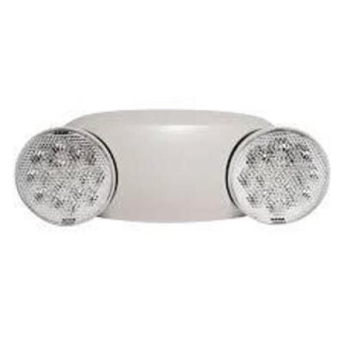 DESCRIPTION: (2) EMERGENCY LIGHT, DUAL HEADED BRAND/MODEL: DUAL LIGHT #47390421 INFORMATION: WHITE RETAIL$: $228.75 EA QTY: 2