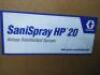 DESCRIPTION: (1) AIRLESS DISINFECTANT SPRAYER BRAND/MODEL: SANISPRAY #HP20 RETAIL$: $1083.44 EA QTY: 1 - 2