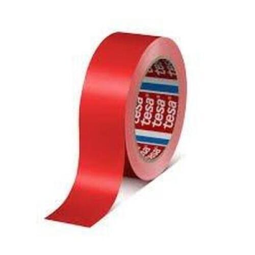 DESCRIPTION: (12) ROLLS OF PVC TAPE BRAND/MODEL: TESA #60404-00000-00 INFORMATION: RED SIZE: 66M X 50MM RETAIL$: $20.40 EA QTY: 12