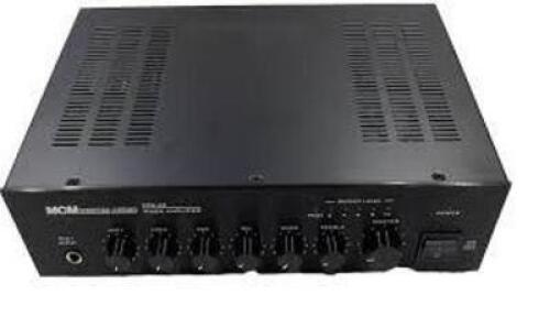 DESCRIPTION: (1) MIXER / AMPLIFIER BRAND/MODEL: MCM CUSTOM #MPA-240 RETAIL$: $239.00 EA QTY: 1