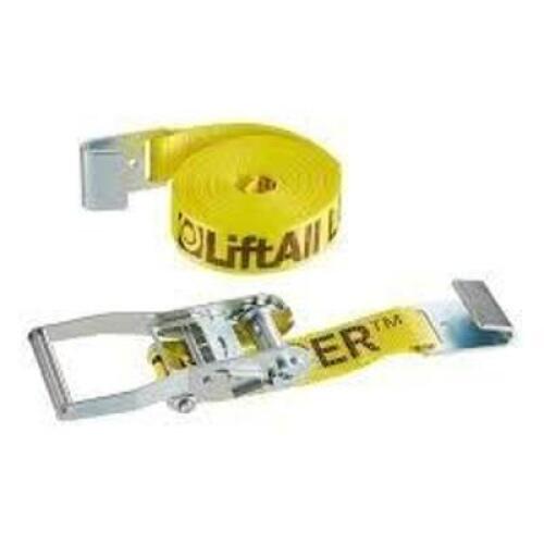 DESCRIPTION: (1) RATCHET STRAP BRAND/MODEL: LIFTALL INFORMATION: YELLOW SIZE: 2" X 27" RETAIL$: $26.84 EA QTY: 1