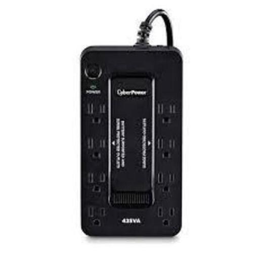 DESCRIPTION: (1) POWER OUTLET EXTENSION BRAND/MODEL: CYBERPOWER #425VA INFORMATION: 8 OUTLETS RETAIL$: $59.95 EA QTY: 1
