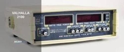 DESCRIPTION: (1) DIGITAL POWER ANALYZER BRAND/MODEL: VALHALLA SCIENTIFIC ##2100 INFORMATION: SEE INSPECTION RETAIL$: $399.00 EA QTY: 1