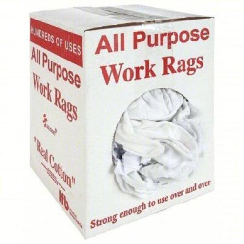 DESCRIPTION: (1) BOX OF CLOTH RAGS BRAND/MODEL: ABILITY ONE #5MN49 SIZE: 5 LB RETAIL$: $35.05 EA QTY: 1
