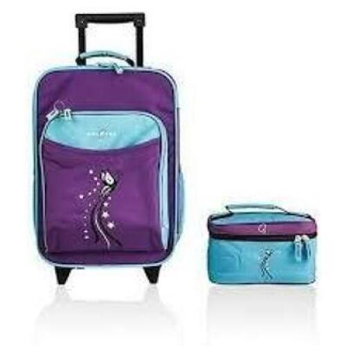 DESCRIPTION: (2) KIDS LUGGAGE BAGS BRAND/MODEL: OBERSEE INFORMATION: MULTI COLORS RETAIL$: $45.00 EA QTY: 2