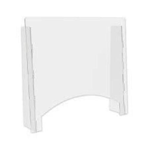 DESCRIPTION: (1) COUNTERTOP SNEEZE GUARD BRAND/MODEL: DEFLECTO #PBCTPC2724P INFORMATION: CLEAR SIZE: 27" X 24" X 1/8" RETAIL$: $65.40 EA QTY: 1