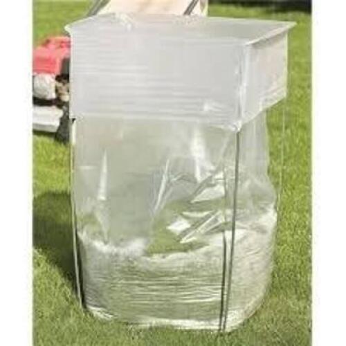 DESCRIPTION: (8) GARBAGE BAG HOLDER BRAND/MODEL: BAG BUDDY #99194 SIZE: EXTRA LARGE RETAIL$: $36.60 EA QTY: 8