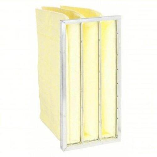 DESCRIPTION: (2) POCKET AIR FILTER BRAND/MODEL: PRODUCT NUMBER #5W449 INFORMATION: FIBERGLASS, 3 POCKETS, 190 DEGREES MAX SIZE: 24" X 12" X 21 RETAIL$