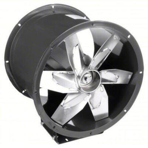 DESCRIPTION: (1) TUBEAXIAL FAN BRAND/MODEL: DAYTON #4C661 INFORMATION: 38 SONES MAX NOISE LEVEL @ 5 FEET, BELT DRIVE SIZE: 18 IN BLADE RETAIL$: $1,305