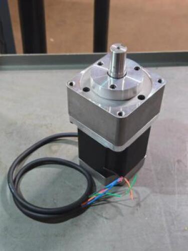 DESCRIPTION: (1) 5 PHASE STEPPING MOTOR BRAND MODEL AUTONICS 5PEF9 SIZE: 1.63 VDC/ PHASE RETAIL$: $1,166.63 QTY: 1