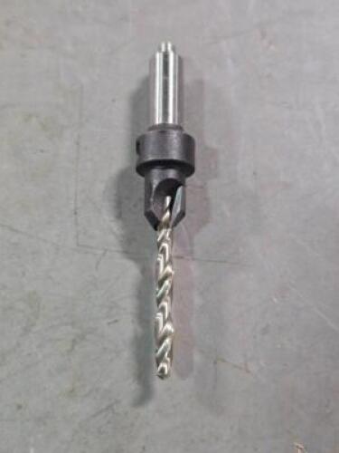 DESCRIPTION: (4) DRILL COUNTERSINK COMBO BRAND MODEL WESTWARD 16Y614 SIZE: #8 WOODSCREW RETAIL$: $67.84 QTY: 4