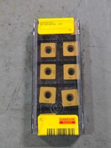 DESCRIPTION: (30) CARBIDE MODULMILL INSERTS BRAND MODEL SANDVIK COROMANT 180_009140N1464 S40T RETAIL$: $628.50 QTY: 30