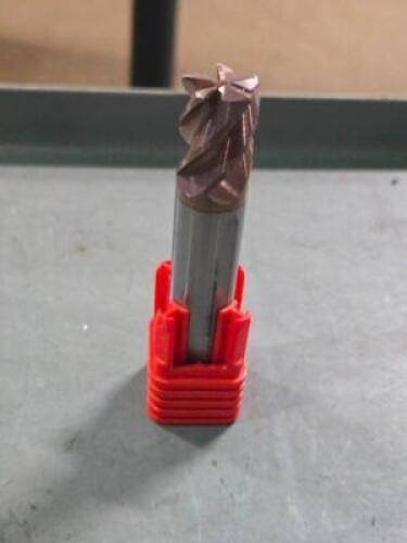 DESCRIPTION: (1) 5 FLUTE CARBIDE END MILL BRAND MODEL FULLERTON 37656 SIZE: 5/8" DIA RETAIL$: $161.99 QTY: 1