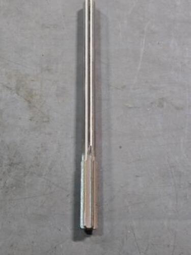 DESCRIPTION: (1) HSS CHUCKING REAMER BRAND MODEL MADE IN USA 09495573 SIZE: 0.5060" DIA RETAIL$: $80.23 QTY: 1