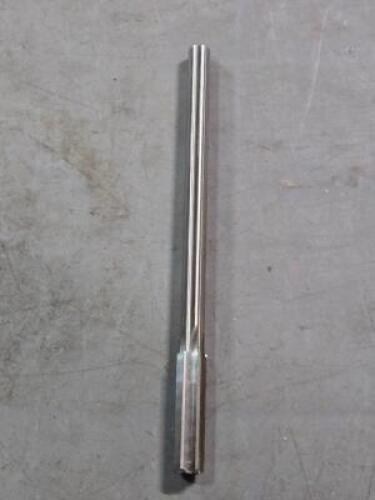 DESCRIPTION: (1) HSS CHUCKING REAMER BRAND MODEL MADE IN USA 02297158 SIZE: 11.50mm DIA RETAIL$: $70.27 QTY: 1