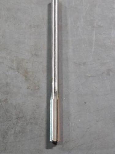 DESCRIPTION: (1) HSS CHUCKING REAMER BRAND MODEL MADE IN USA 72034838 SIZE: 0.4830" DIA RETAIL$: $70.86 QTY: 1