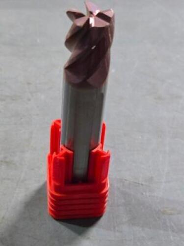 DESCRIPTION: (1) 5 FLUTE CARBIDE END MILL BRAND MODEL FULLERTON 37656 SIZE: 5/8" DIA RETAIL$: $161.99 QTY: 1